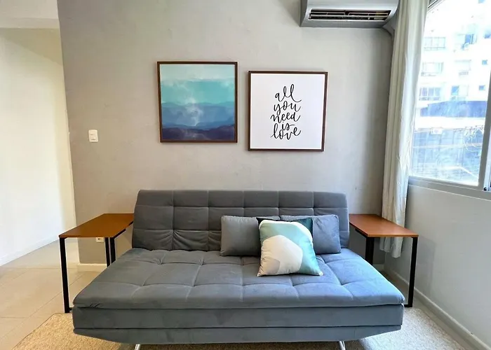 Lindo Apto Decorado No Centro